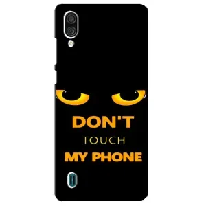 Чехол с Прикольным принтом на ZTE Blade A51 Lite (Не трогай мой телефон)