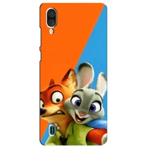 Чехлы ЗВЕРОПОЛИС для ZTE Blade A51 Lite (Ник и Хопс)