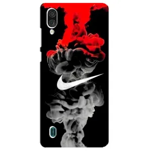 Силіконовый Чохол на ZTE Blade A51 Lite з картинкою НАЙК (Nike дим)