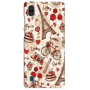 Чохол Ейфелева Вежа на ZTE Blade A51 Lite (Париж мрія)
