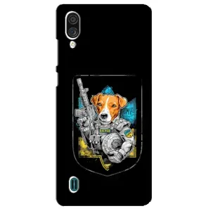 Чехол с принтом для ZTE Blade A51 Lite (Патрон Воин)