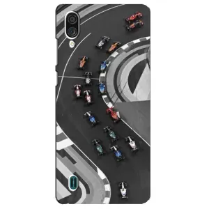 Чехол фильм Формула 1 для ZTE Blade A51 Lite (Гонки ф1)