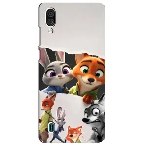 Силіконовий чохол з принтом Зоотрополіс для ZTE Blade A51 Lite