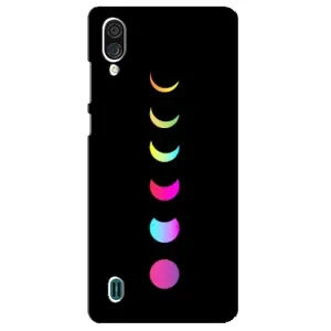 Чехол (ТПУ) с планетами на ZTE Blade A51 Lite (Полнолуние)