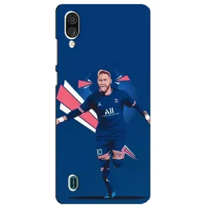 Силиконовый Чехол ZTE Blade A51 Lite (Празднование Неймара)