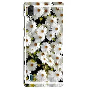 Чехол с ромашками на ZTE Blade A51 Lite (Рамка в ромашках)