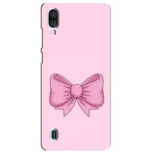 Чехол банты для ZTE Blade A51 Lite (Розовый бантик)