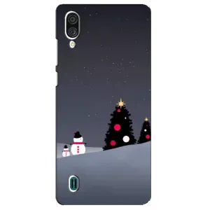 Чехлы на Новый Год ZTE Blade A51 Lite (Снеговички)