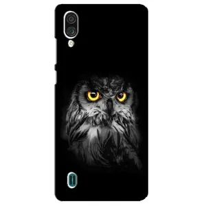 Чохли з принтом СОВИ для ZTE Blade A51 Lite (Сова на чорному)