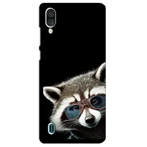 Силіконовий Чохол з Энотами на ZTE Blade A51 Lite (Стильний Єнот)