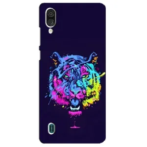 Силіконовий бампер з картинкою звірів для ZTE Blade A51 Lite (Тигр-Арт)