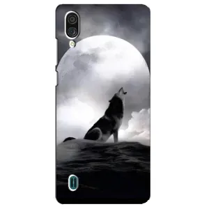 Чохол з Вовком на ZTE Blade A51 Lite (Вовк і місяць)