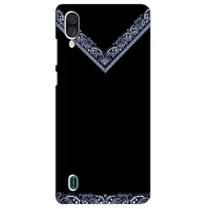 Силиконовый Чехол на ZTE Blade A51 Lite (Воротник вышиванки)