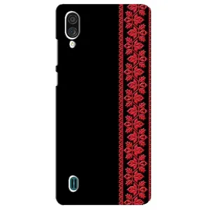 Силиконовый Чехол на ZTE Blade A51 Lite с картинкой Вышиванки