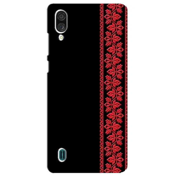 Чехол с рисунком «Вышиванка на черном» для ZTE Blade A51 Lite Чехол с рисунком «Вышиванка на черном» для ZTE Blade A51 Lite
