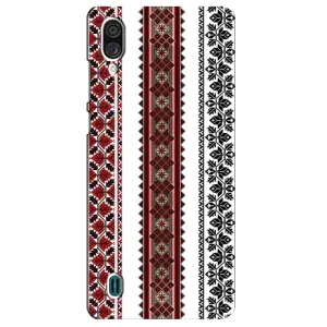 Силиконовый Чехол на ZTE Blade A51 Lite с картинкой Вышиванки (Вышиваночки)