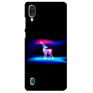 Силіконовий бампер з картинкою звірів для ZTE Blade A51 Lite (Яскравий олень)