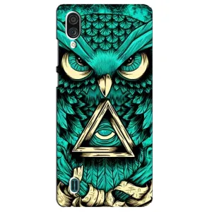 Чохли з принтом СОВИ для ZTE Blade A51 Lite (Зелена сова)