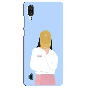 Силіконовый Чохол на ZTE Blade A51 Lite з картинкой Модных девушек (Жовта кепка)