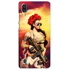 ЗСУ Чохли (TPU) для ZTE Blade A51 Lite (Жінка солдат)