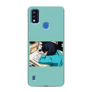 Чехол с персонажами АНИМЕ на ZTE Blade A51 (Аканэ Тэндо)