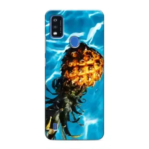 Чохол з зображенням смачної їжі для ZTE Blade A51 (Ананас)