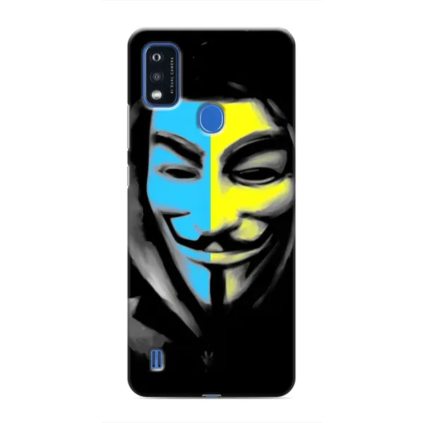 Чехол с рисунком «Анонимус патриот» для ZTE Blade A51 Чехол с рисунком «Анонимус патриот» для ZTE Blade A51