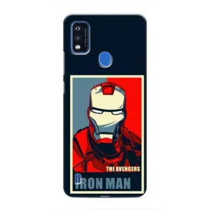 Чехол Супергерой Железный человек на ZTE Blade A51 (Art Iron man)