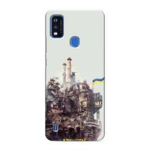 Чехлы на военную тематику для ZTE Blade A51 (Азовсталь)