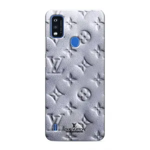 Текстурный Чехол Louis Vuitton для ЗТЕ Блейд А51 (Белый ЛВ)