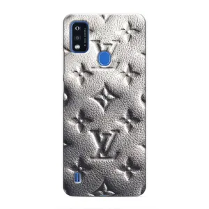 Текстурный Чехол Louis Vuitton для ЗТЕ Блейд А51 (Бежевый ЛВ)