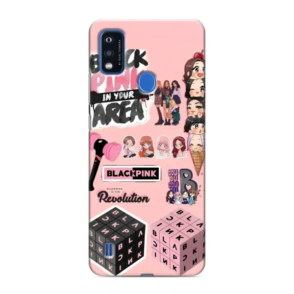 Чохол з малюнком «BLACK PINK колаж» для ZTE Blade A51 Чохол з малюнком «BLACK PINK колаж» для ZTE Blade A51