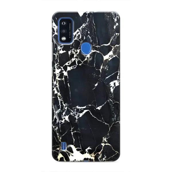 Чехол с рисунком «Чёрный мрамор» для ZTE Blade A51 Чехол с рисунком «Чёрный мрамор» для ZTE Blade A51
