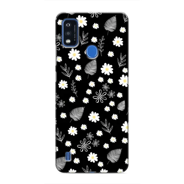 Чехол с рисунком «цветение на чорном» для ZTE Blade A51 Чехол с рисунком «цветение на чорном» для ZTE Blade A51