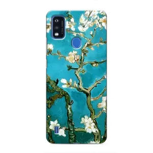 Чехол с принтом САКУРЫ на ZTE Blade A51 (Цветение Сакуры)