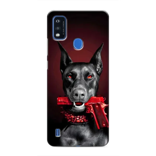 Чехол с рисунком «Доберман злой» для ZTE Blade A51 Чехол с рисунком «Доберман злой» для ZTE Blade A51