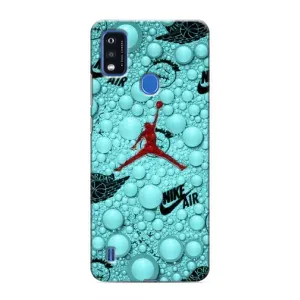 Силиконовый Чехол Nike Air Jordan на ЗТЕ Блейд А51 (Джордан Найк)