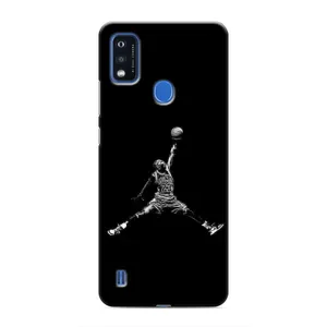 Силиконовый Чехол Nike Air Jordan на ЗТЕ Блейд А51 (Джордан)