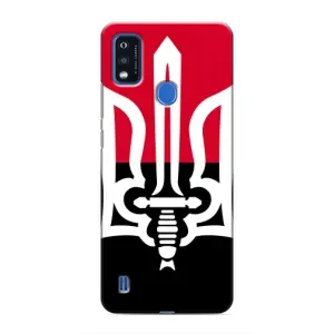 Чохли УПА (Червоно-Чорний) на ZTE Blade A51 (Герб України)