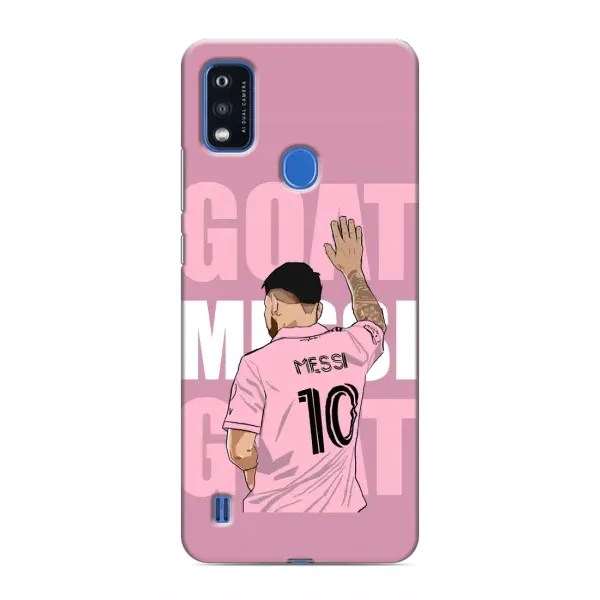 Чохол з малюнком «GOAT MESSI» для ZTE Blade A51 Чохол з малюнком «GOAT MESSI» для ZTE Blade A51