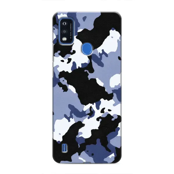 Чехол с рисунком «Камуфляжный Серый» для ZTE Blade A51 Чехол с рисунком «Камуфляжный Серый» для ZTE Blade A51