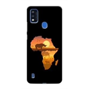 Летний Чехол на ZTE Blade A51 (Карта)