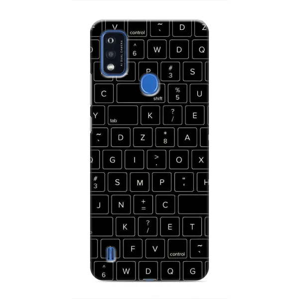 Чехол с рисунком «Клавиатура» для ZTE Blade A51 Чехол с рисунком «Клавиатура» для ZTE Blade A51