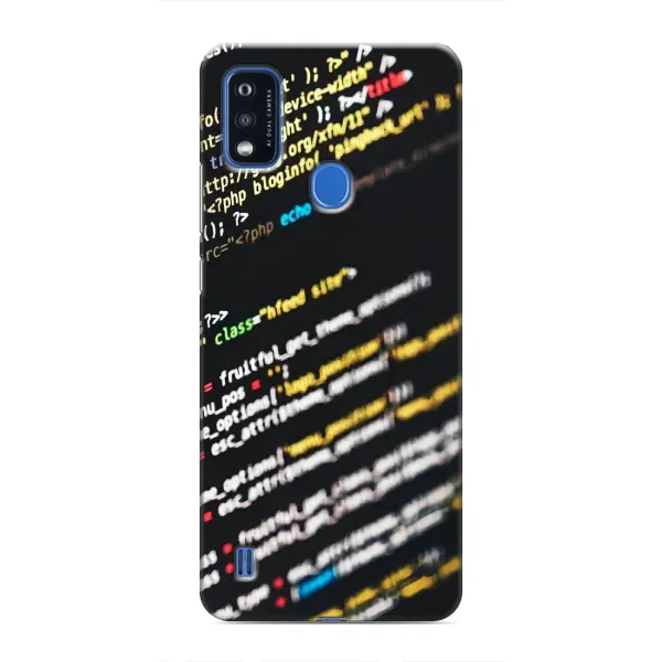 Чехол с рисунком «Код» для ZTE Blade A51 Чехол с рисунком «Код» для ZTE Blade A51