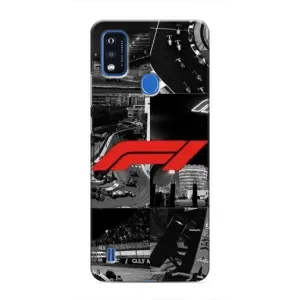 Чехол фильм Формула 1 для ZTE Blade A51 (Коллаж Формула 1)