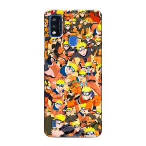 Чохли з принтом НАРУТО на ZTE Blade A51 (Коллаж Наруто)