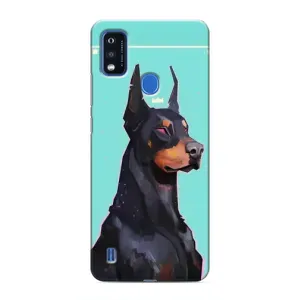 Чехол ДОБЕРМАН для ZTE Blade A51 (Король доберман)