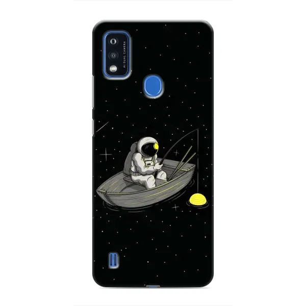 Чохол з малюнком «Космонавт на рибалці» для ZTE Blade A51 Чохол з малюнком «Космонавт на рибалці» для ZTE Blade A51