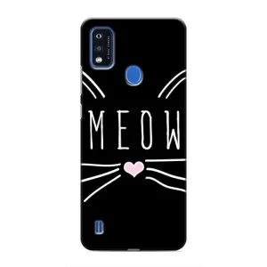 Бампер с изображением Котиков для ЗТЕ Блейд А51 (КОТИК MEOW)