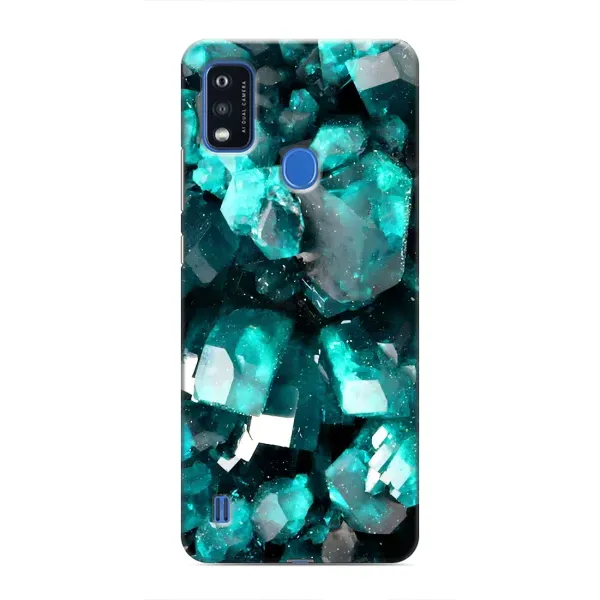 Чехол с рисунком «Кристалы» для ZTE Blade A51 Чехол с рисунком «Кристалы» для ZTE Blade A51